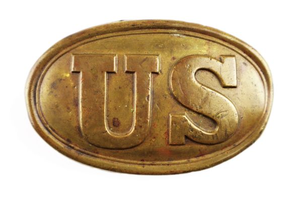 Union Cartridge Box Plate / SOLD