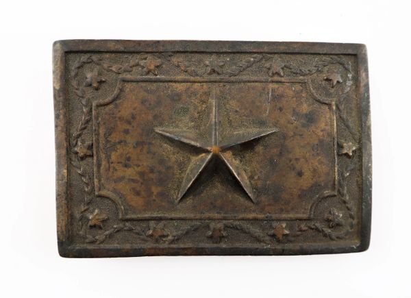 Militia Panel "Star' Plate / SOLD