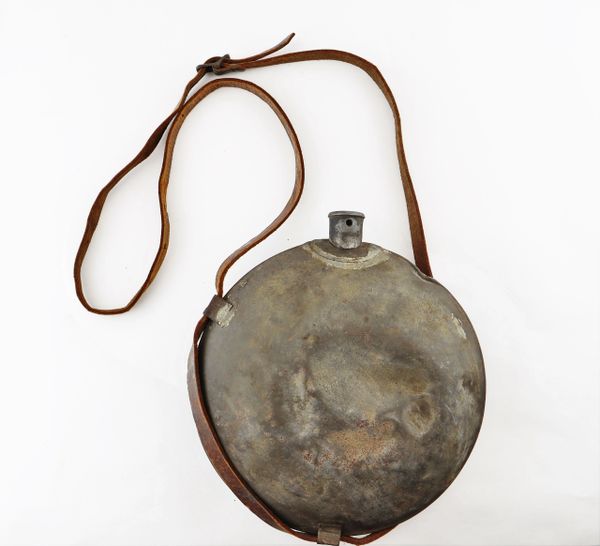 Model 1858 Smooth Side Canteen with Leather Sling / SOLD | Civil War ...