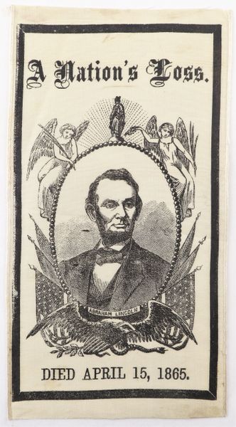 Abraham Lincoln Mourning Ribbon / SOLD