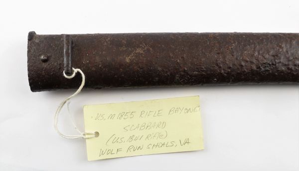 Excavated French Model 1842 Bayonet Scabbard