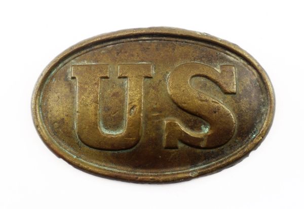Excavated U.S. Cartridge Box Plate / Sold