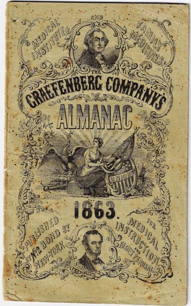 1863 Graefenberg Company’s Almanac / SOLD