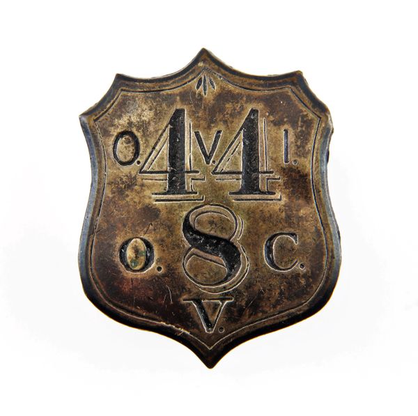 44th Ohio Infantry and 8th Ohio Cavalry Badge / SOLD