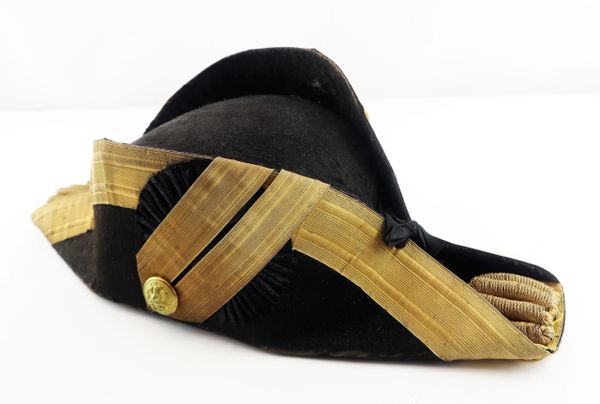 US, Chapeau Bras, Officer [10-535] : Historical Twist Store, Museum Quality