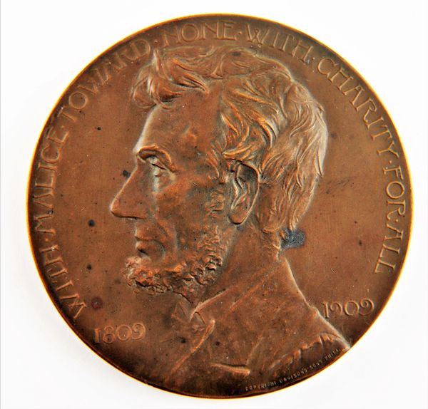 Abraham Lincoln GAR Medallion / SOLD