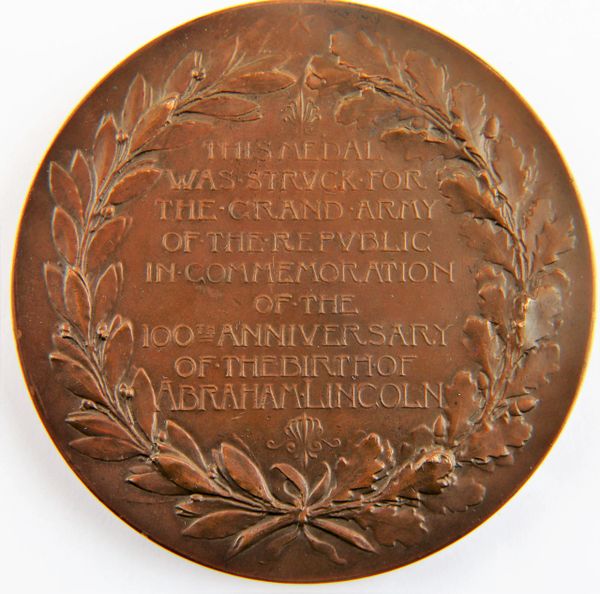 Abraham Lincoln GAR Medallion / SOLD