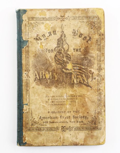 Hymn Book For The Army And Navy ID’d to Lenthel Nichols, 1st Connecticut Heavy Artillery / SOLD