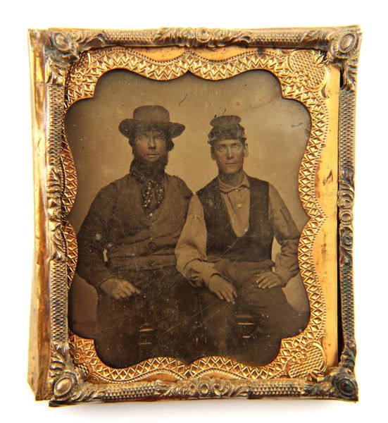 6th Plate Ambrotype from Perry, Georgia / SOLD