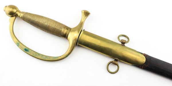 Model 1840 Musician Sword with Custom Scabbard Mounts / SOLD