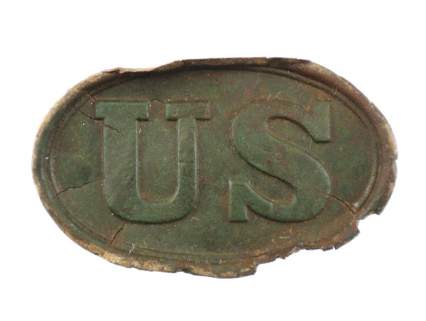 Excavated U.S. Cartridge Belt Plate / SOLD