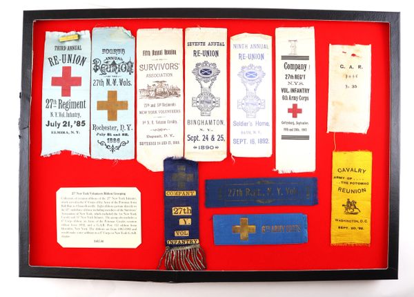 27th New York Volunteers Ribbon Grouping / SOLD