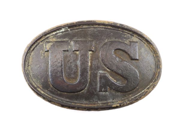 Excavated U.S. Belt Plate from Falmouth, Virginia / Sold