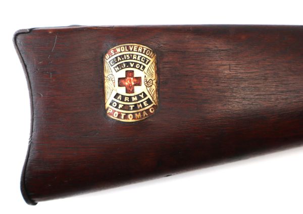 Model 1863 Type II Rifle Musket ID’d to Benjamin Wolverton, 15th New Jersey Infantry / SOLD