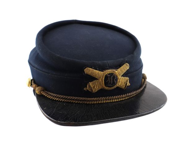 Massachusetts Artillery Officer's Kepi, Battery "B" / SOLD