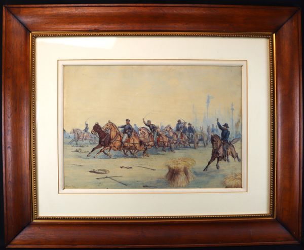 "Artillery Charge” by Edwin Forbes / SOLD