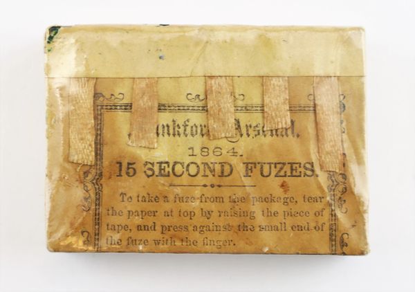 Frankford Arsenal 15-Second Artillery Fuses / SOLD