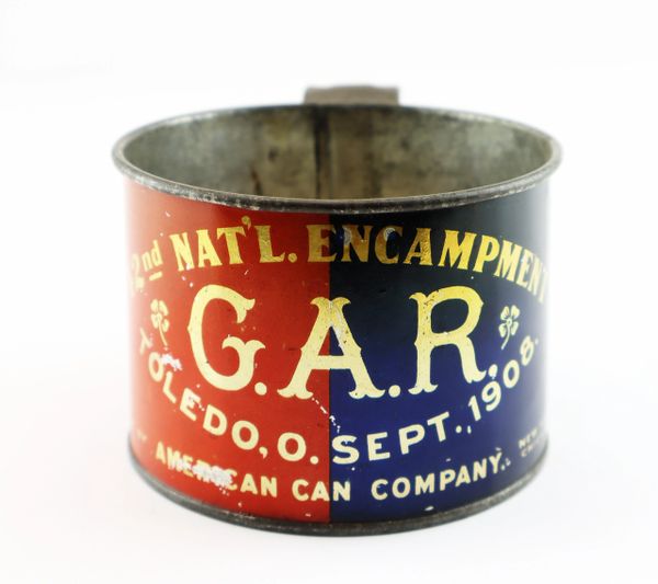 1908 G.A.R. National Encampment Tin Cup / SOLD
