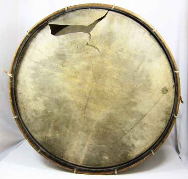 Civil War Era Bass Drum Sold Civil War Artifacts F