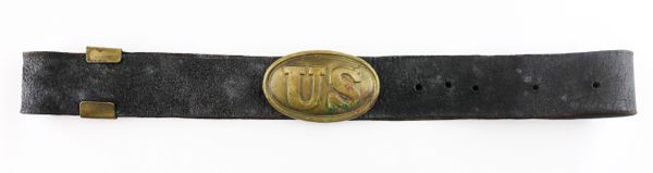 Civil War US Issue Belt and Buckle / SOLD