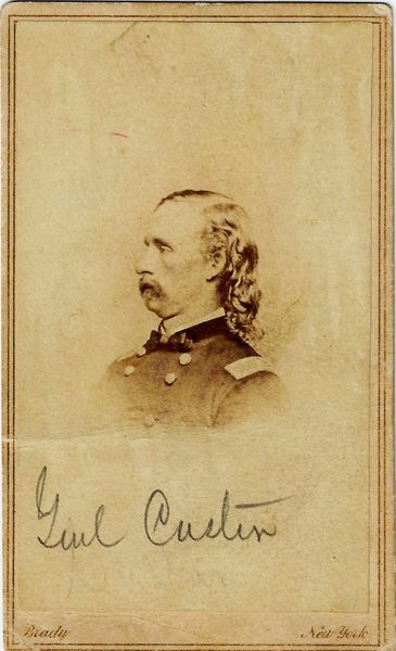 CDV of George Armstrong Custer / SOLD