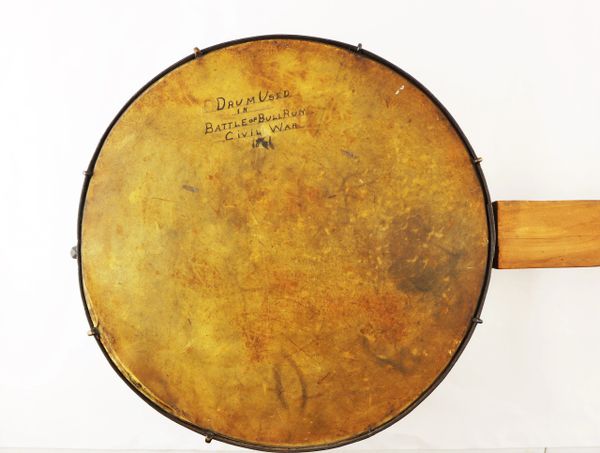 Original Civil War Banjo from the Battlefield of First Bull Run / SOLD ...