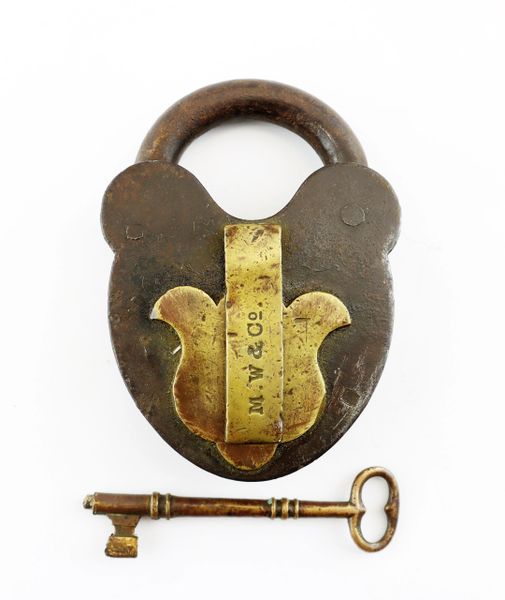 Civil War Vintage Padlock / SOLD