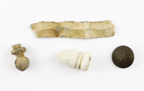 Collection of Relics Dug from Gettysburg Retreat Route at Cashtown