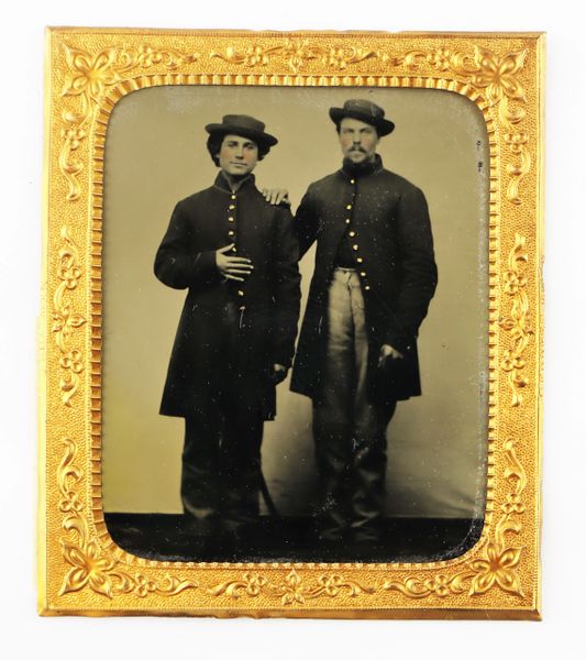 1/6th Plate Tintype of Two Union Soldiers