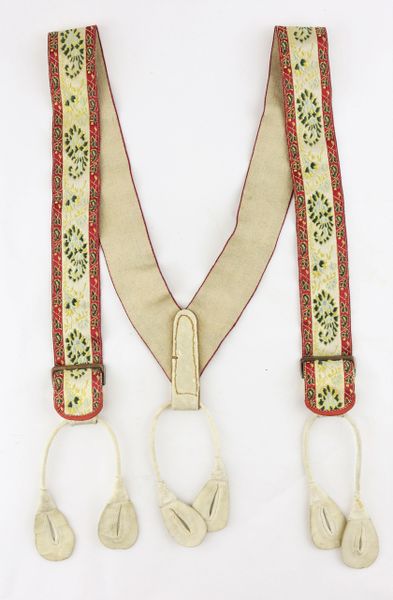 CAS GERMANY Floral art silk suspender