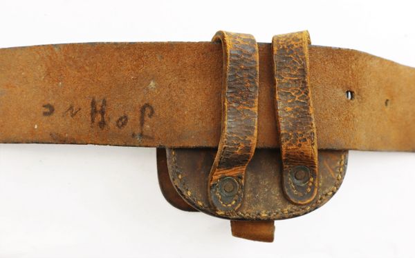 Enlisted Infantryman's Belt Equipped with Model 1839 US Belt