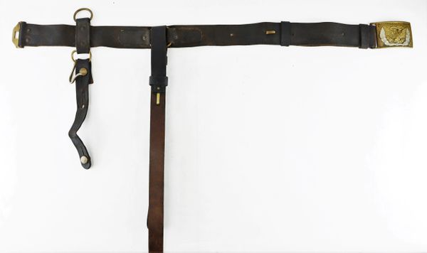 1851 BUFF SWORD BELT AND PLATE