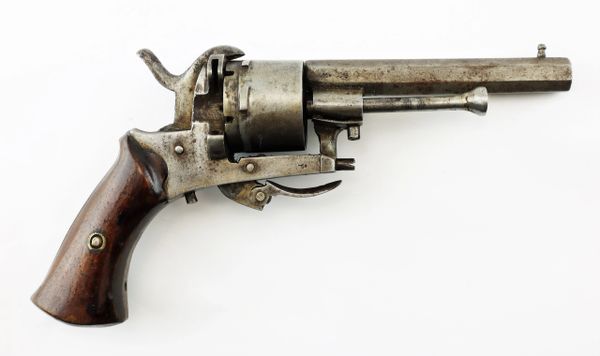 Belgian 8mm Pinfire Revolver / SOLD
