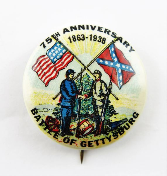 Gettysburg 75th Anniversary Reunion Pin / SOLD