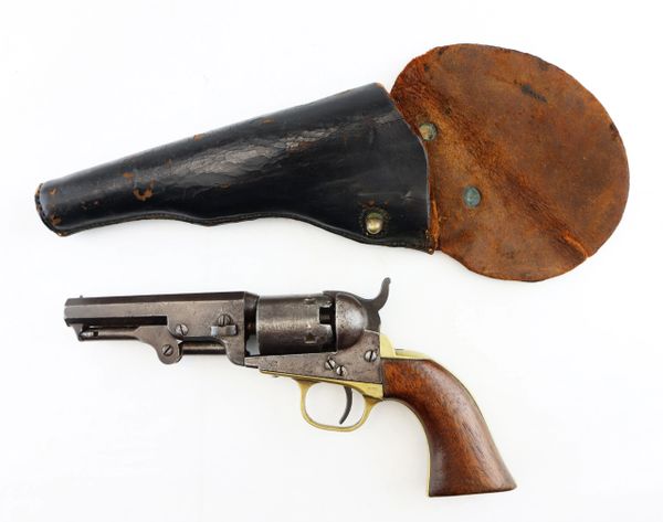 Colt Model 1849 Pocket Revolver with Holster / SOLD