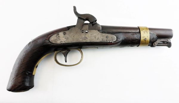 Model 1842 Box Lock U.S. Navy Pistol / SOLD
