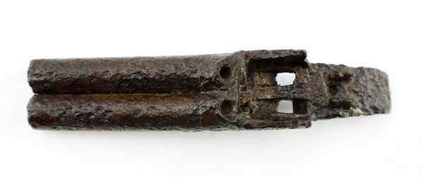 Excavated, Double Barrel Boot Pistol from Perryville, MOLLUS Collection / SOLD