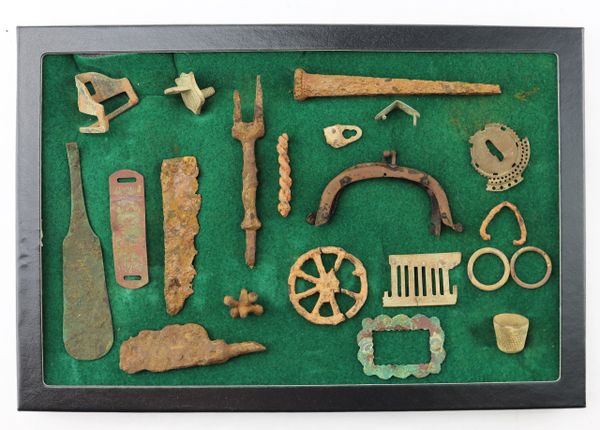 Excavated Relics from Culpeper, Virginia Camps