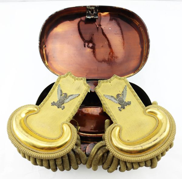 Civil War Colonel’s Cased Epaulettes