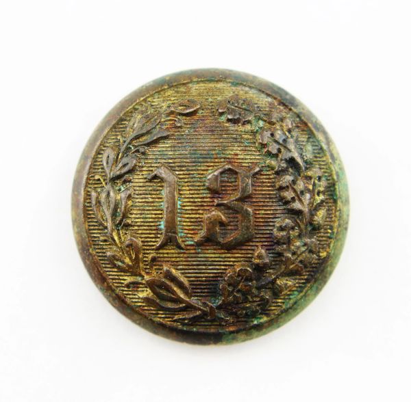 New York 13th Militia Regiment Button “National Grays” / SOLD