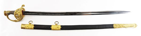 Model 1850 Staff and Field Officer’s Sword by Henry Sauerbier