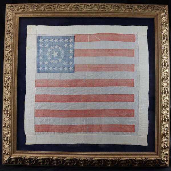 38-Star American Flag Handkerchief