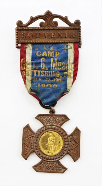 1902 Camp George G. Meade Gettysburg Souvenir Medal / SOLD