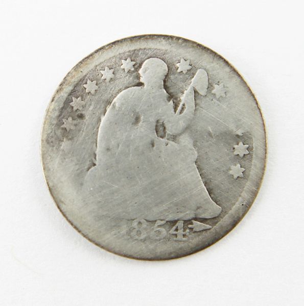 1854 Seated Liberty Half-Dime / SOLD