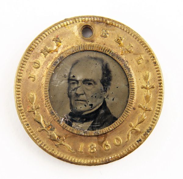 John Bell / Edward Everett 1860 Campaign Token