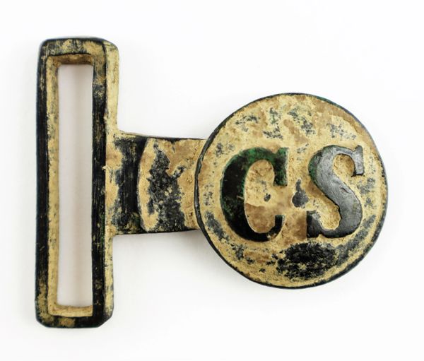 Civil War Belt Buckle - Confederate CS 