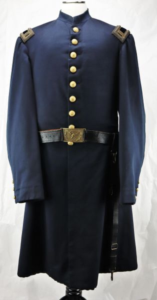 Officer’s Frock Coat and Sword Belt Identified to John Peacock 92nd and 48th New York Infantry, Mortally Wounded at Olustee, Florida