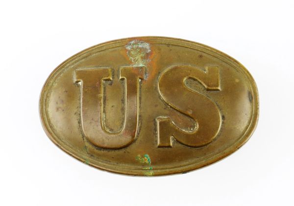 US Cartridge Box Plate / SOLD