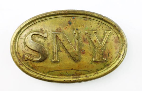 State of New York Cartridge Box Plate