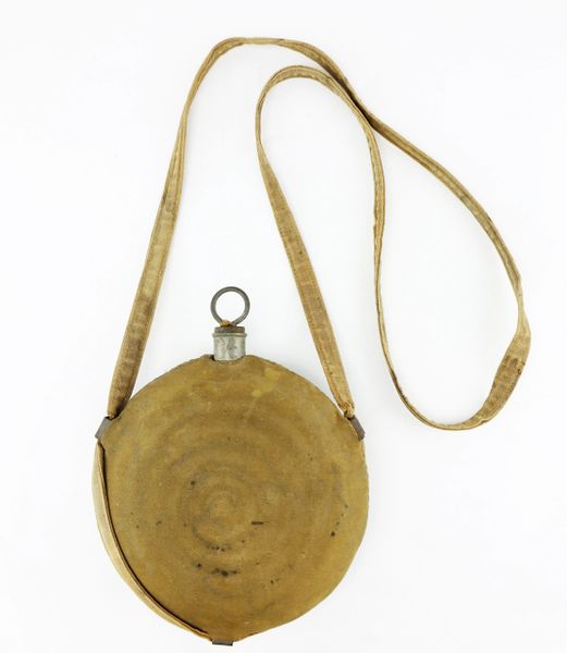 Civil War U.S. “Bullseye” Canteen / SOLD | Civil War Artifacts - For ...